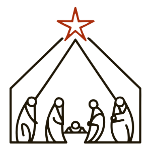 Graphic of nativity scene