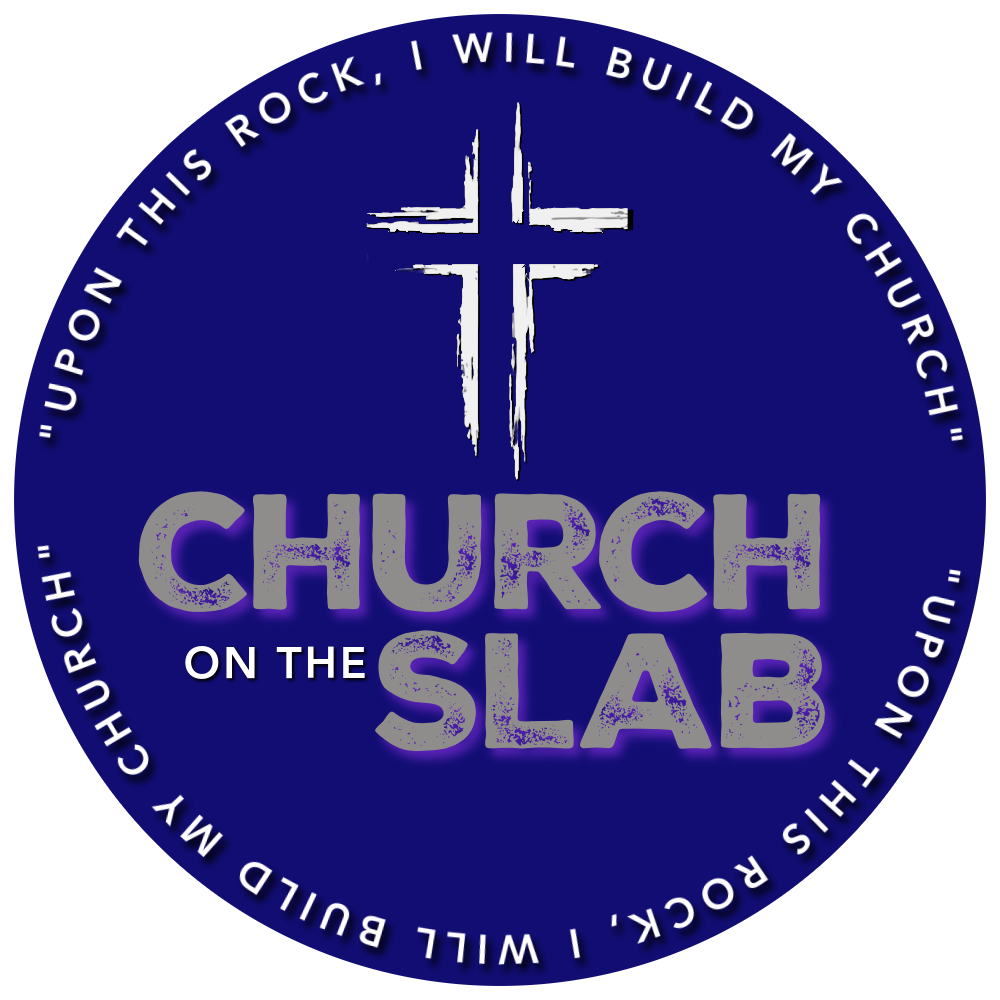 Round logo for Church on the Slab