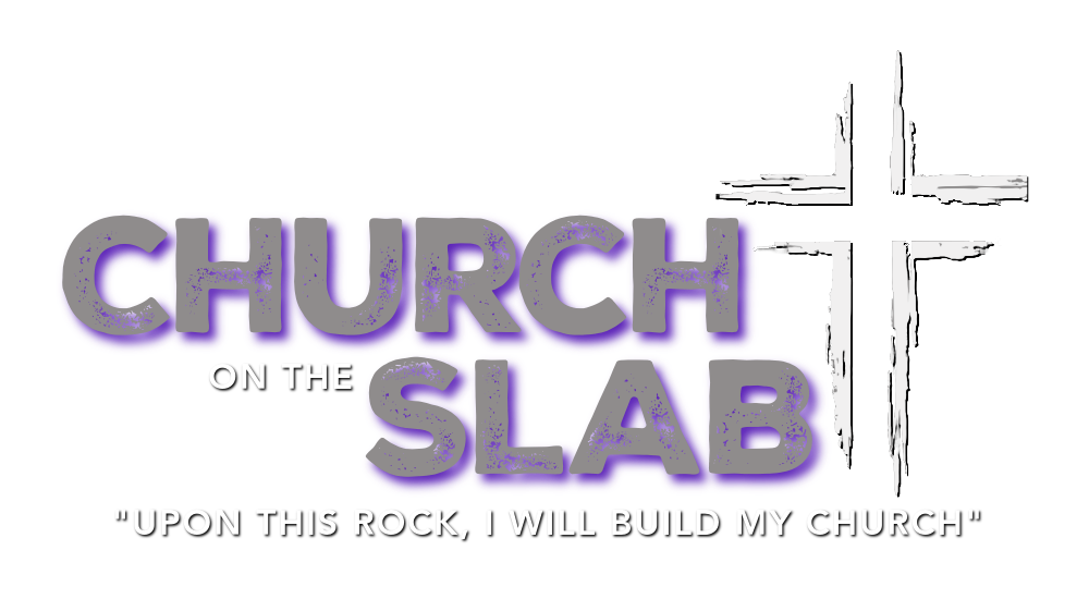 Transparent Church on the Slab logo