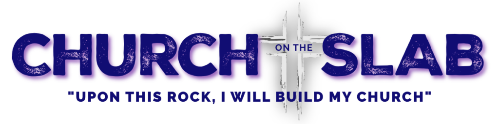 COTS horizontal logo Church on the Slab header logo